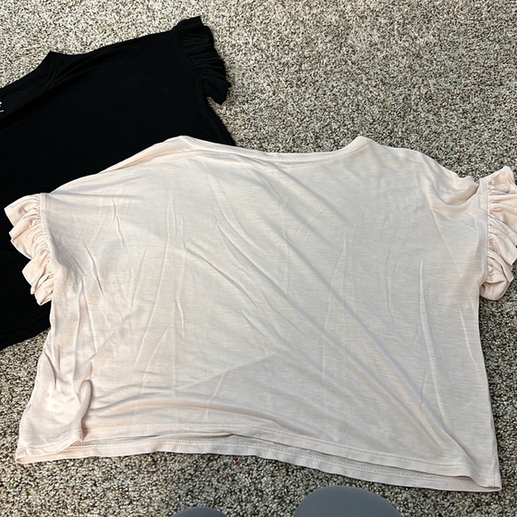 Express Ruffle sleeve Tshirts - Picture 6 of 7